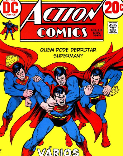 Superman Action Comics - Hq (vol De 1938 À 2011 Digitais) (Usado)