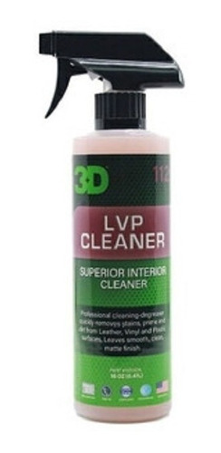 3d Lvp Cleaner Limpia Acondicion Cueros, Vinilos, Plásticos 