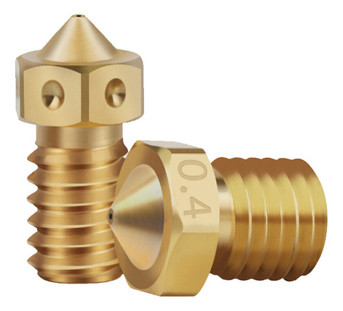 M1772 Impresora 3d Boquilla E3d V5 V6 0.4mm M6 1.75mm Laton