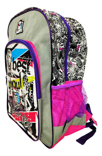 Monster High Kit 1 Mochila Y 1 Lapicera Atm Escolar