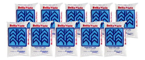 Bolsa De Azúcar Común Tipo A Bella Vista 1kg Pack X10