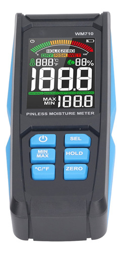 Medidor De Humedad Sin Clavija, Detector Digital De Madera,