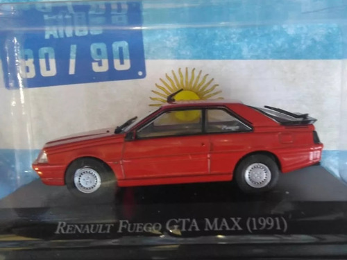 Autos Inolvidables Arg 80/90 Nº1 - Renault Fuego Gta Max