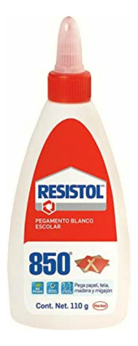 Resistol 850 Escolar, Pegamento Blanco Para El Hogar,