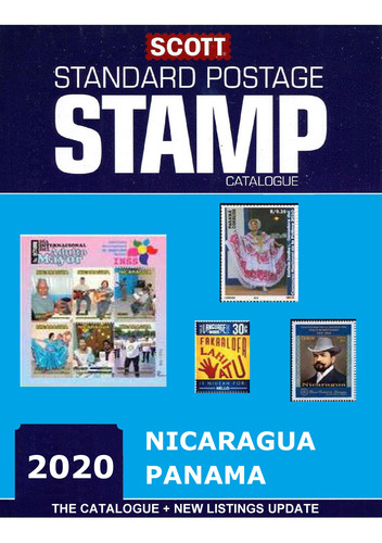 Catalogo Sellos Estampillas Scott 2020 Nicaragua Panama