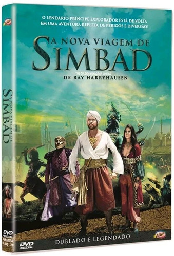 Imagem 1 de 1 de A Nova Viagem De Simbad - Dvd - John Phillip Law - Novo