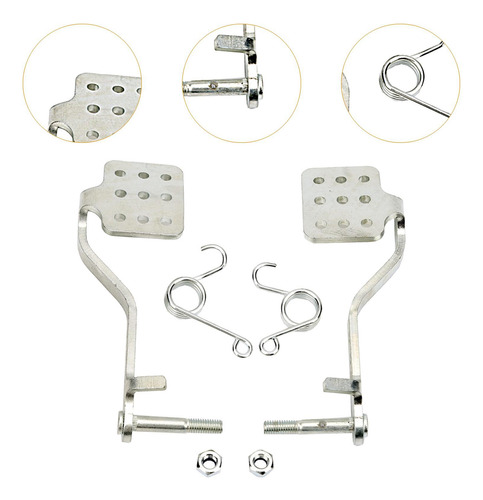 Pedais De Kart Pedal De Freio E Acelerador Alto Sem Cabo