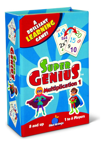 Super Genius Naranja Azul - Multiplicación 1