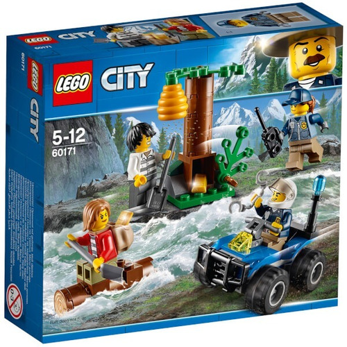 Imagen 1 de 6 de Lego City  Montaña Fugitivos 88 Pz  60171 