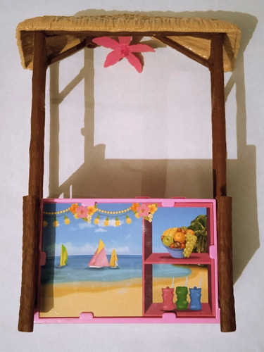 Barbie Set Accesorios Cabaña En La Playa