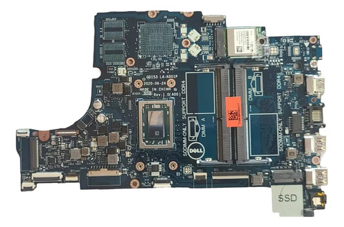 Gdi53 La-k001p Motherboard Dell Inspiron 15 3505 3450u Cpu 