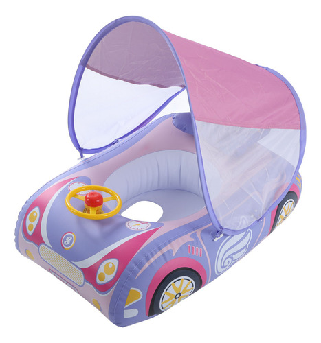 Flotador Inflable Para Nadar Con Forma De Coche Para Bebés,