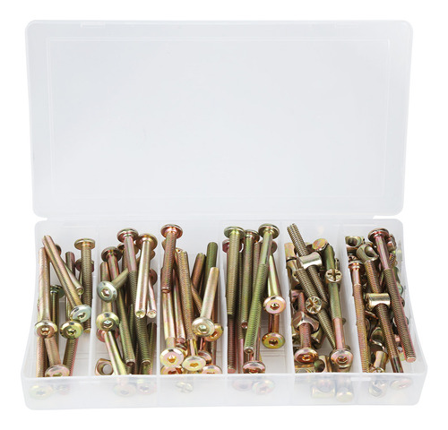 Kit Surtido De Tornillos, 100 Unidades, Tuercas M6, Conexión