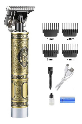 Cortadora De Pelo Recargable T9 Para Hombre