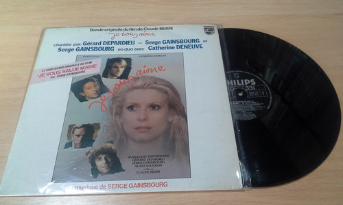 Serge Gainsbourg Berri Depardeu Deneu Vinilo Lp Film Francia