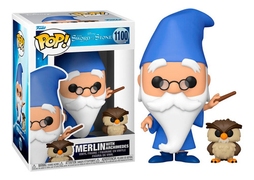 Funko Pop!disney La Espada En La Piedra-merlin 1100 Original