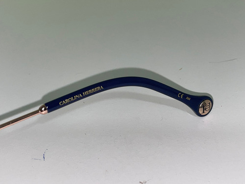 Lentes Carolina Herrera Ch0022 Col Azul Havana Original Azul (Usado)
