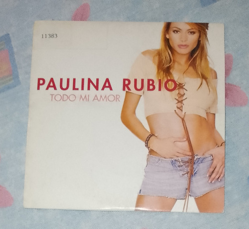 Paulina Rubio Todo Mi Amor Promo Español 