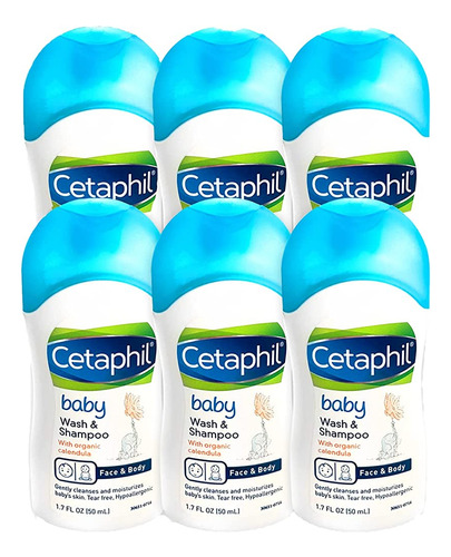 Champú Para Bebés Y Gel De Baño De Ceta Phil, Tamaño Viaje, 