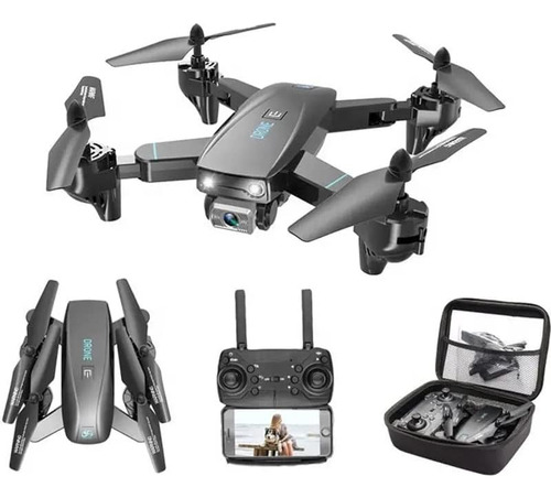 Toys-sky S173 Dron Negro Con Calidad De Foto De La Cámara 4k