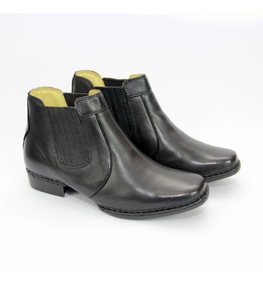 bota de pelica cano curto masculino