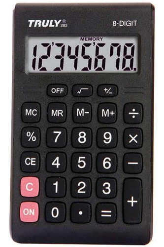 Calculadora De Mesa 08 Digito 283 Truly Novo