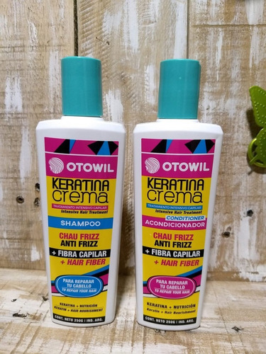 Imagen 5 de 5 de Acondicionador Keratina En Crema + Anti Frizz X250g