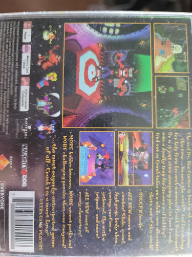 Crash Bandicoot 2 Cortex Strikes Back Ps1 Playstation 1 (Usado)