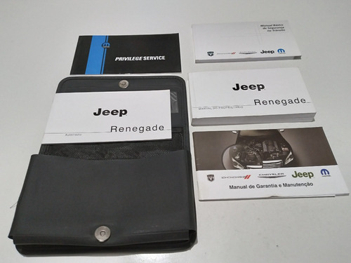 Manual Do Proprietario Renegade Sport 1.8 16v A5 2015/16