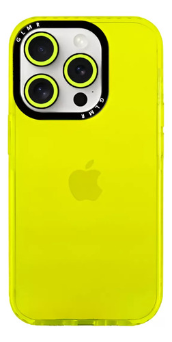 Carcasa Neon Con Lentes Para iPhone 14 14 Pro 14 Pro Max