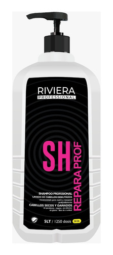 Shampoo+ Acond Repara Riviera 5l Profesional Débiles Dañados