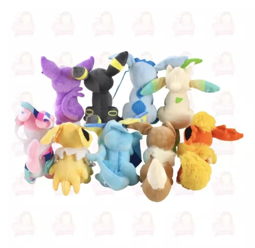 Pokemon Eevee Evoluções Evolution Pelúcia 20cm em Promoção na Americanas