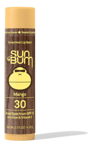 Protector Labial Sun Bum Spf 30 Lip Balm  Mango 4.25 G / 