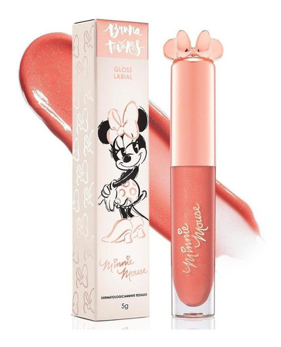 Bruna Tavares Minnie Mouse Gloss Mickey Movie Star Cor Rosa-claro