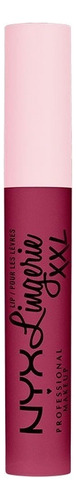 Labial NYX Professional Makeup Lip Lingerie XXL Lingerie XXL color xxtended mate