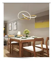 Comprar Lampara De Techo Colgante Infinito Aros Sala Comedor Dormito