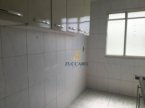 Apartamento Com 2 Dormitórios, 55 M² - Venda Por R$ 219.000,00 Ou Aluguel Por R$ 1.100,00/mês - Vila Rio De Janeiro - Guarulhos/sp - Ap16602