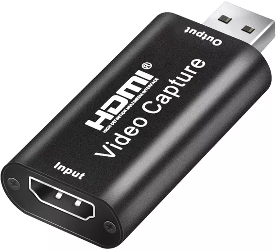 Tarjeta Capturadora De Video Y Audio Hdmi A Usb 1080p Laptop