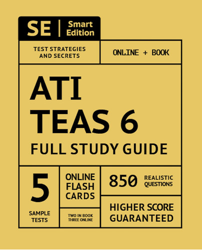 Libro: Ati Teas 6 Full Study Guide: Teas 6 Study Manual, 5