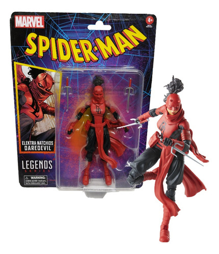 Marvel Legends Figura Daredevil Elektra Natchios Coleccion