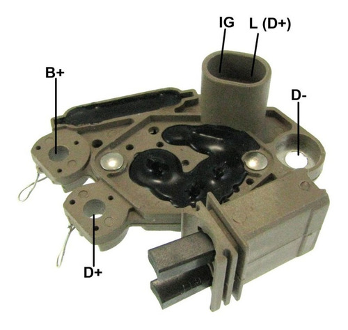 Regulador Alternador Valeo Chevrolet Corsa/aveo