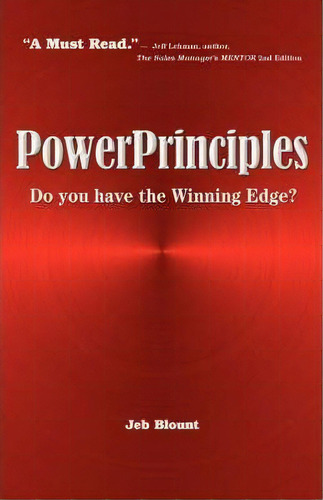 Powerprinciples, De Jeb Blount. Editorial Palm Tree Press, Tapa Blanda En Inglés