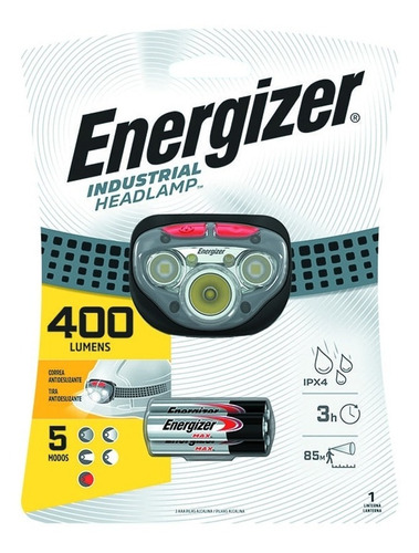 Linterna De Cintillo Energizer Industrial Headlamp 400 Lm