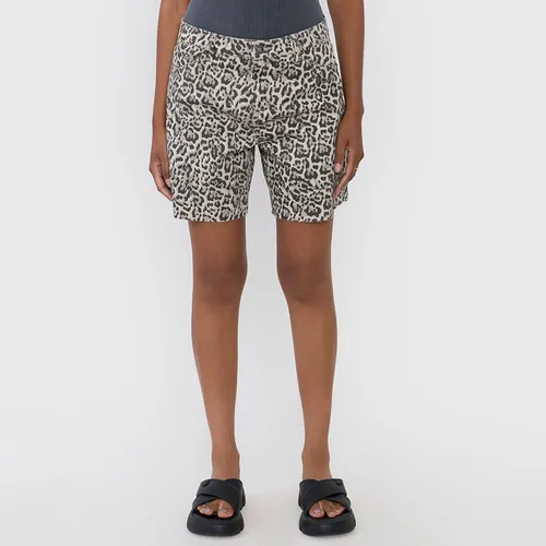 Short Mujer Animal Print Beige Corona