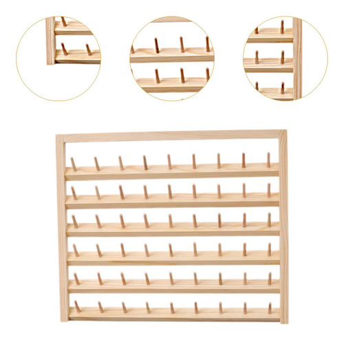 Soporte De Hilo Para 54 Carretes De Hilo Pequeños Y