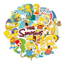 Comprar Pack Stickers Los Simpson Vinilo Termos Celulares X20u.