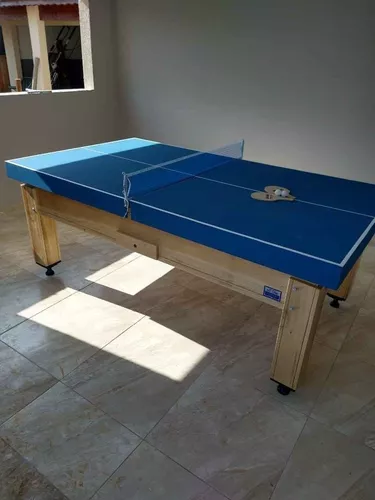 Mesa de sinuca e ping pong