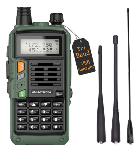 Radio Tr Banda Baofeng Uv-s9x3 5 W Uv-5r 3ª Generacion Mano