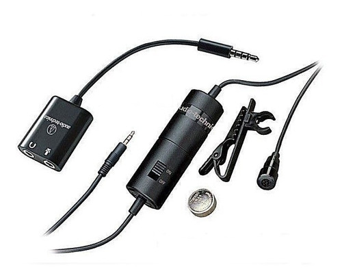 Audio-technica Atr3350xis Microfono De Conndensador Lavalier
