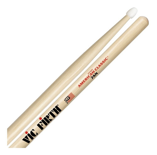 Vic Firth 7a Punta Nylon American Classic Palillos Baquetas